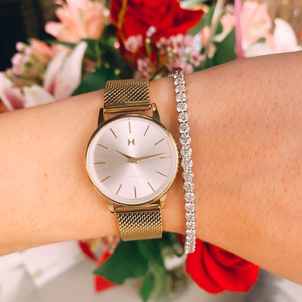 Mvmt Watch Avenue Monroe Gold 28MM